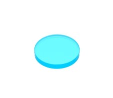 Lunt Blue-Glass - modré sklíčko pro blokační filtry B400 až B1800