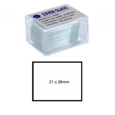 Krycí sklíčka 21x26mm - 100ks (0,13-0,17mm)