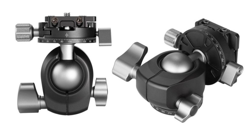 Leofoto - kulová hlava LH-30R + NP-50 (15kg) dual panorama