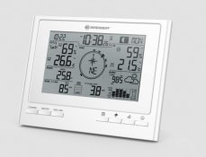 BRESSER 7-in-1 Exclusive Weather Center ClimateScout RC (bílá)