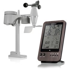 Meteostanice BRESSER Weather Center 5-in-1 (imitace dřevo)