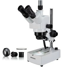 Mikroskop Bresser Advance ICD 10x-160x, LED, duální ostření