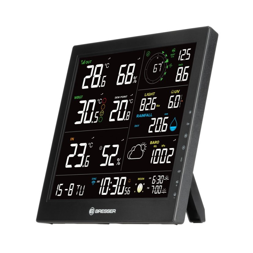 BRESSER 8-in-1 MeteoTemp JW Wi-Fi Home meteostanice
