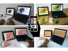 Wireless & USB digitální mikroskop 5M, iPad/Android/PC