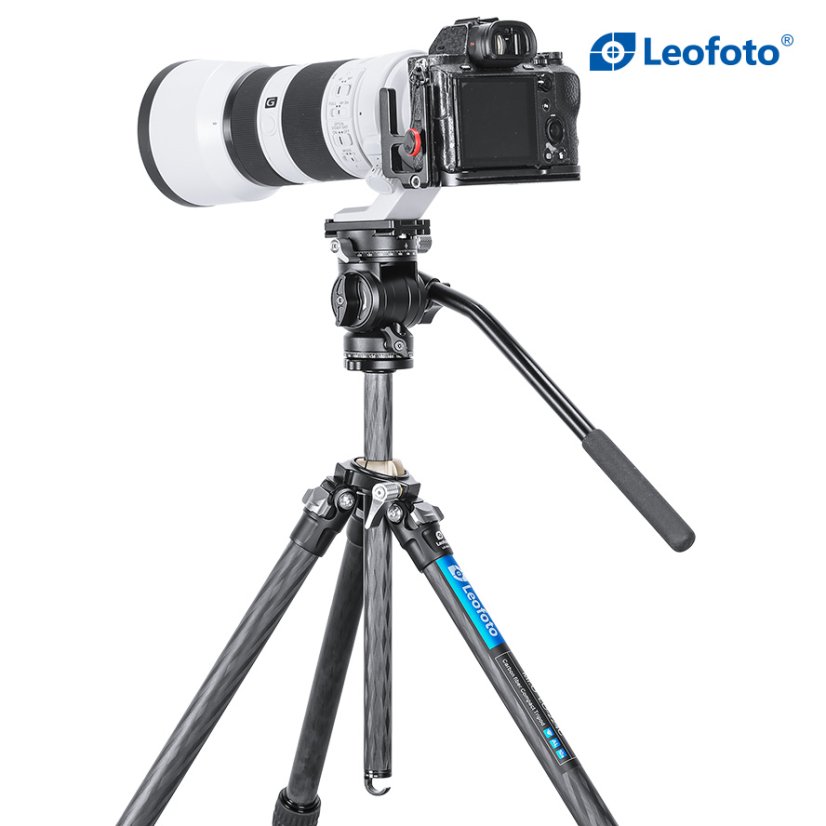 Leofoto - karbonový stativ Mr.O LO-224C + BV-1R (3kg/170cm)