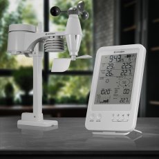 Meteostanice BRESSER Weather Center 5-in-1 (bílá)