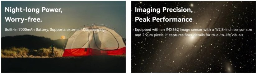 DWARF mini Smart teleskop AP 30/150