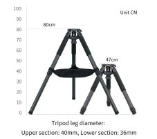 ZWO Stativ TC40 - karbonový stativ 50kg/80cm