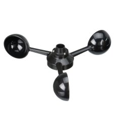 Větrné lopatky - VERZE "B" pro meteostanice (černá)