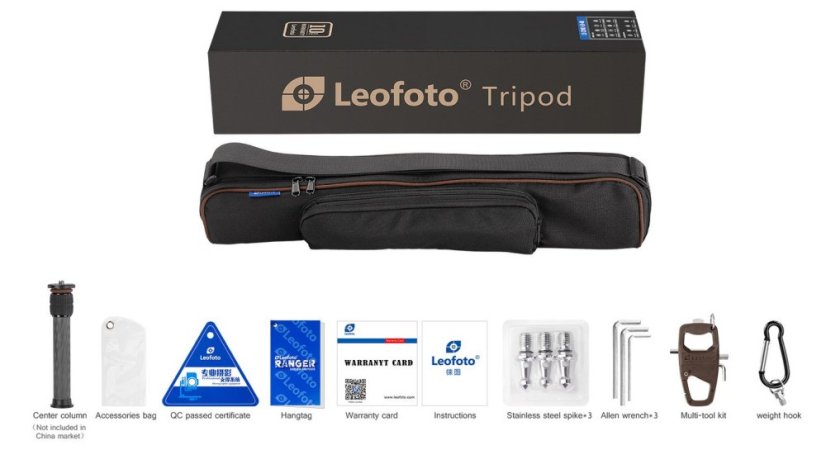 Leofoto - karbonový stativ Ranger LS-254 + kulová hlava LH-30 (8kg/128cm)