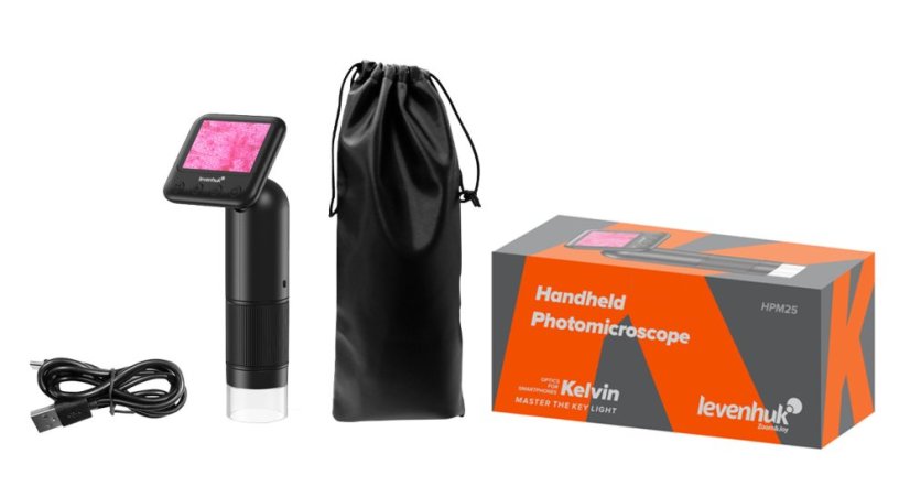 Přenosný digi mikroskop Levenhuk Kelvin HPM25
