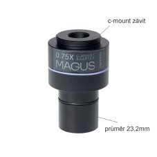Magus - optický adapter CMT075 (c-mount/23.2mm) - 0,75x