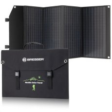BRESSER Mobile Solar Charger 120 Watt - USB a DC output