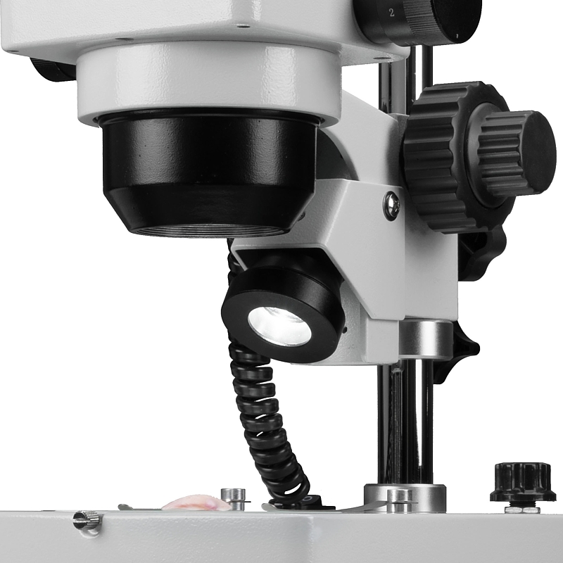 Mikroskop Bresser Advance ICD 10x-160x, LED, duální ostření