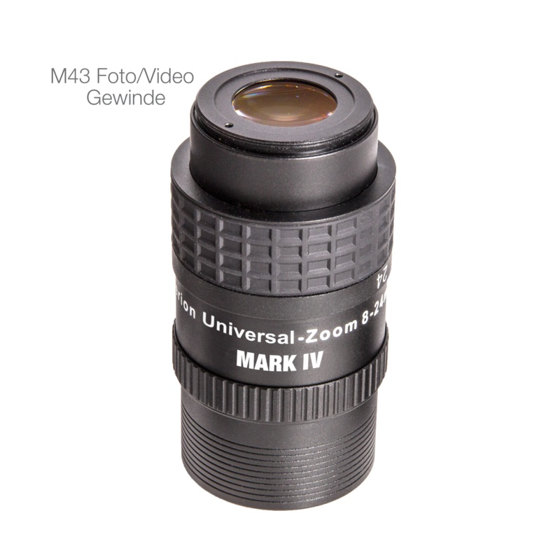 Po sejmutí očnice je na okuláru vnější závit M43