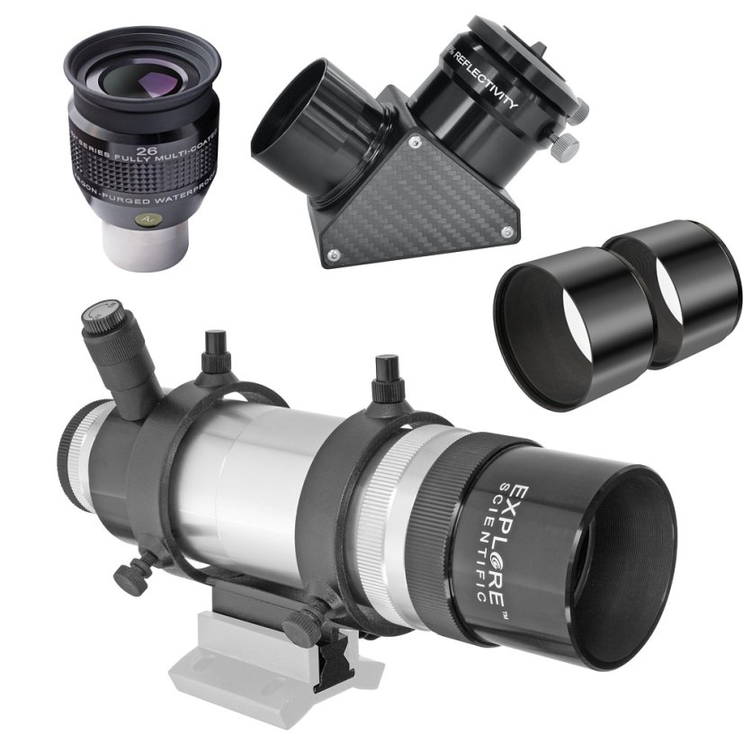 Explore Scientific - ED102 CF APO + montáž iEXOS-100 PMC-Eight GoTo