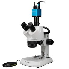 BRESSER Analyth STR TRINO 10x/20x/40x + kamera MikroCam MINI Full HD HDMI