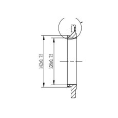 12.5mm Adapter veTEC / ATR3 T-2 (vnější)