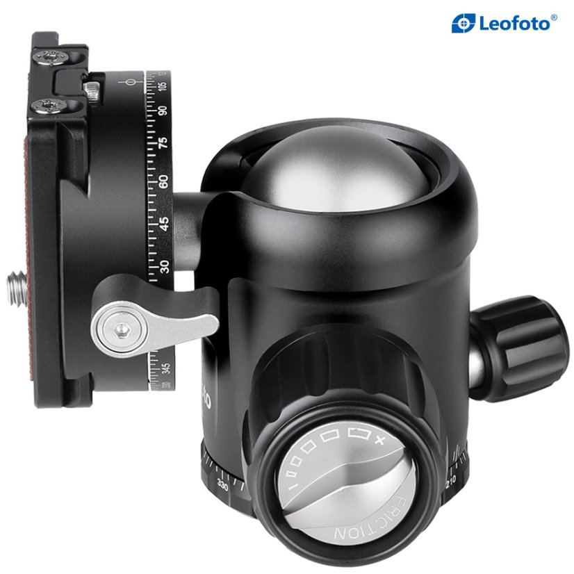 Leofoto - kulová hlava NB-34 + NP-50 (20kg) dual panorama