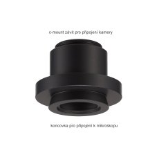 C-mount Bresser - adapter pro upevnění kamer