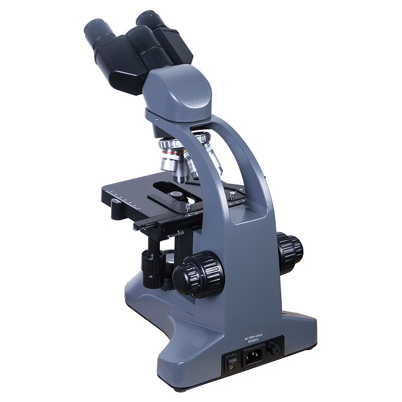 Binokulární mikroskop Levenhuk 720B - zadní pohled