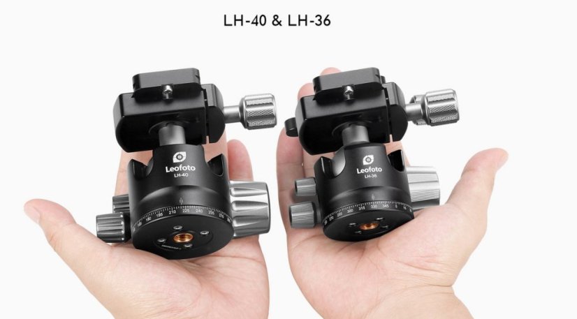 Leofoto - kulová hlava LH-36 + QP-70 (18kg)