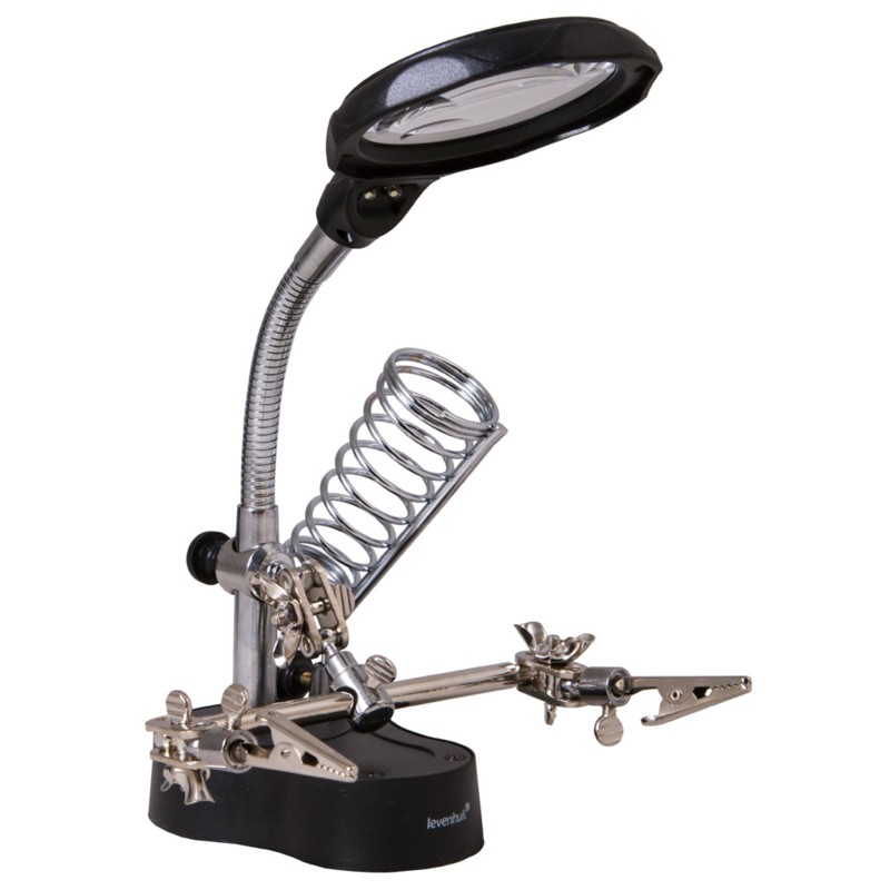 Lupa Levenhuk Zeno Desk D3 LED 3.5x//12x 65mm