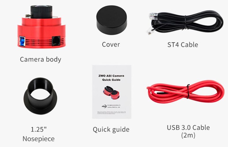 Kamera ZWO ASI 662 MC (color)