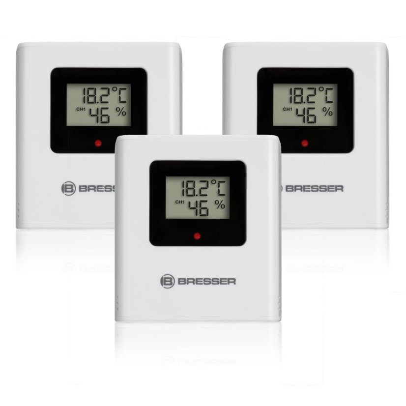 BRESSER Quadro Individuo S Termo-Vlhkoměr (white)