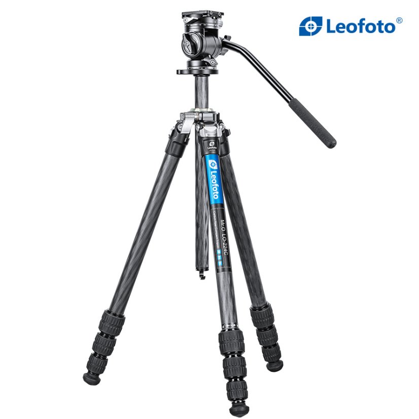Leofoto - karbonový stativ Mr.O LO-224C + BV-1R (3kg/170cm)