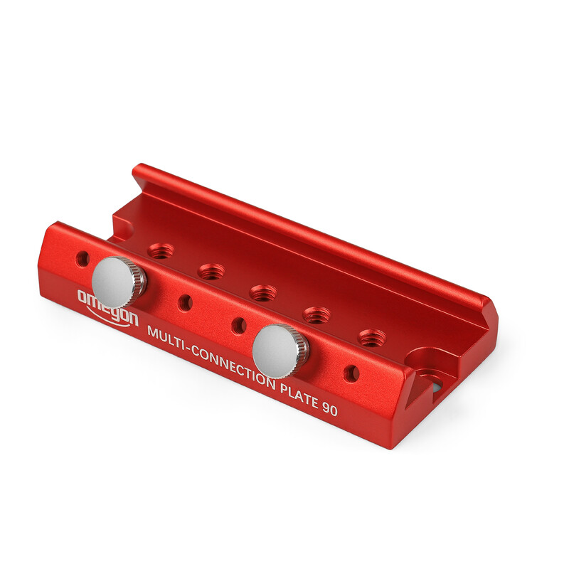 Omegon - lišta s drážkou pro hledáček Vixen/SW (Quintuplet 72/400)