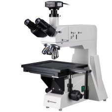 BRESSER Science MTL 201 50-800x - metalurgický + kamera MikroCam II 20 MP 1''