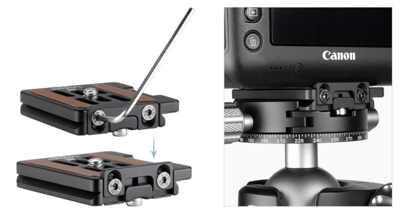 Leofoto - kulová hlava NB-46 + NP-60 (30kg) dual panorama