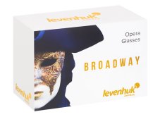 Levenhuk Broadway 3x25 s řetízkem (stříbrná)