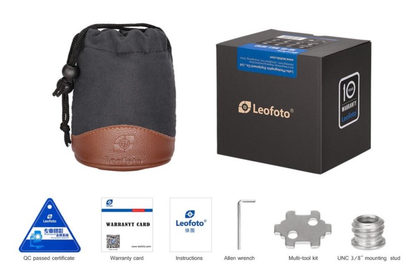 Leofoto - kulová hlava LH-40 + QP-70 (20kg)