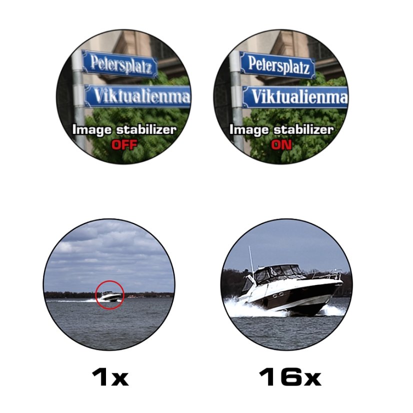 Dalekohled Bresser 16x30 MONO se stabilizátorem