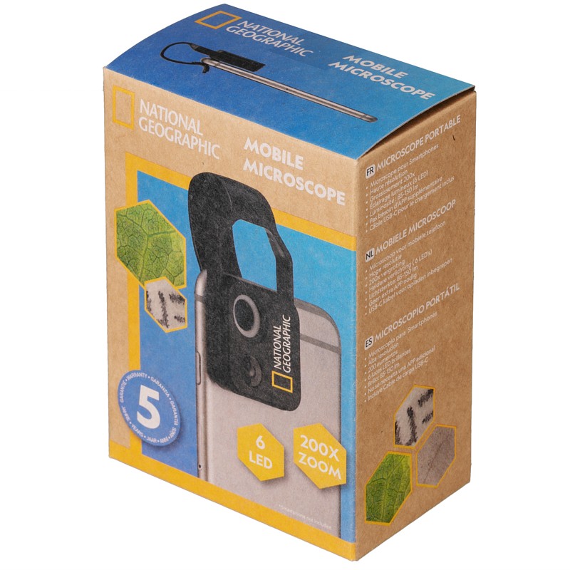 National Geographic - mobil mikroskop na smartphone 200x CPL