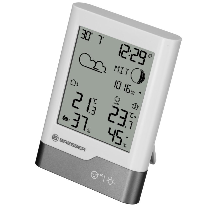 BRESSER Home Weather Station (bílá/šedá)