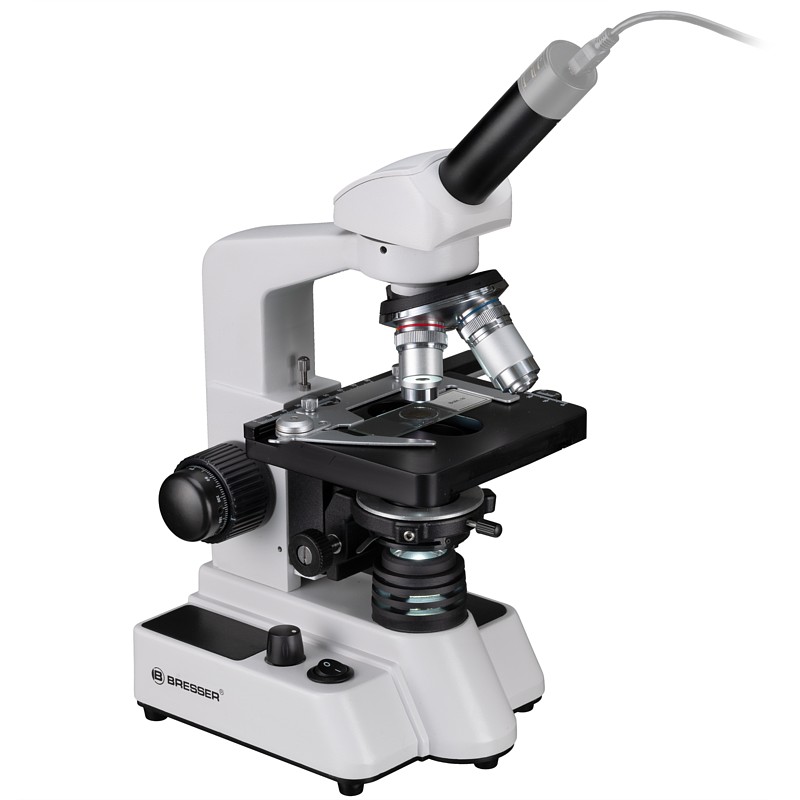 Mikroskop Bresser Erudit DLX 40x-1000x + int. akumulátor