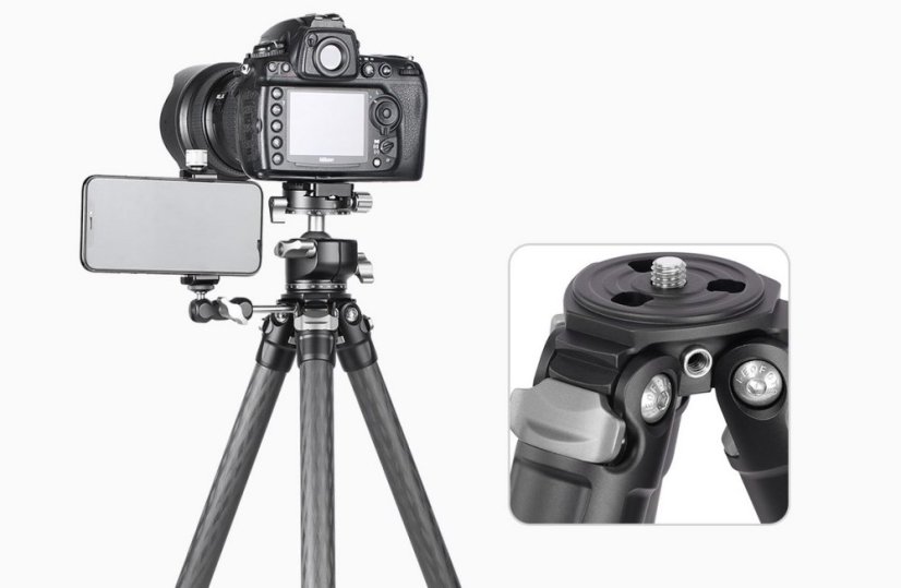 Leofoto - karbonový stativ Ranger LS-255 + kulová hlava LH-30 (8kg/179cm)