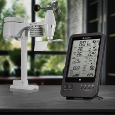 Meteostanice BRESSER Weather Center 5-in-1 (černá)