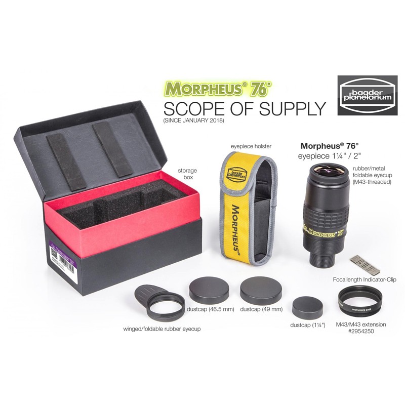 Okulár Baader 17,5 mm Morpheus® 76°