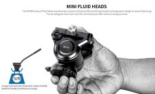 Leofoto - fluidní video hlava BV-5 (4kg)