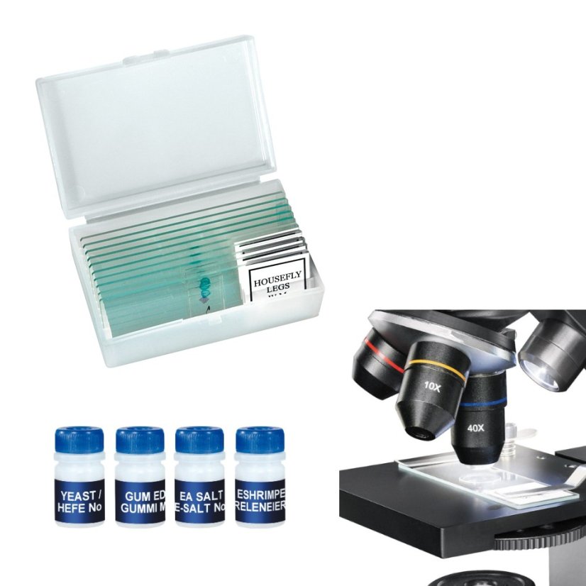 Mikroskop Bresser Biolux NV 20x-1280x + kufřík + USB HD kamera