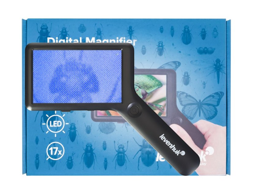 Digitální lupa Levenhuk ERGO 40 PRO (6x, 10x, 13x, 17x)