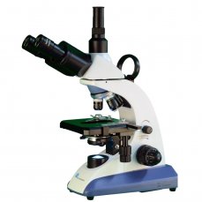 Mikroskopy BMS řada EduLed - trinokulární mikroskop se sklopným madlem