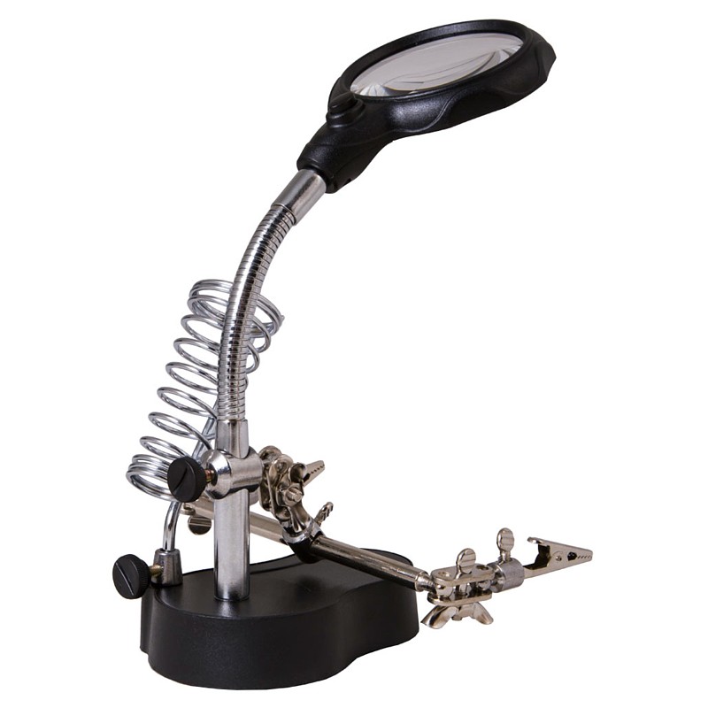 Lupa Levenhuk Zeno Desk D3 LED 3.5x//12x 65mm