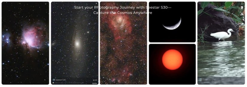 ZWO Seestar S30 AP 30/150mm f/5