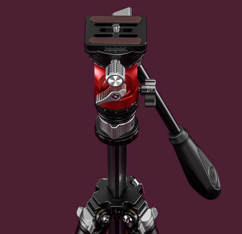 Leofoto - karbonový stativ Mr.Y L224 + hlava BV-0R + LB-38 (3kg/142cm)