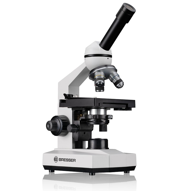Mikroskop Bresser Erudit Basic Mono 40x - 400x + kufřík